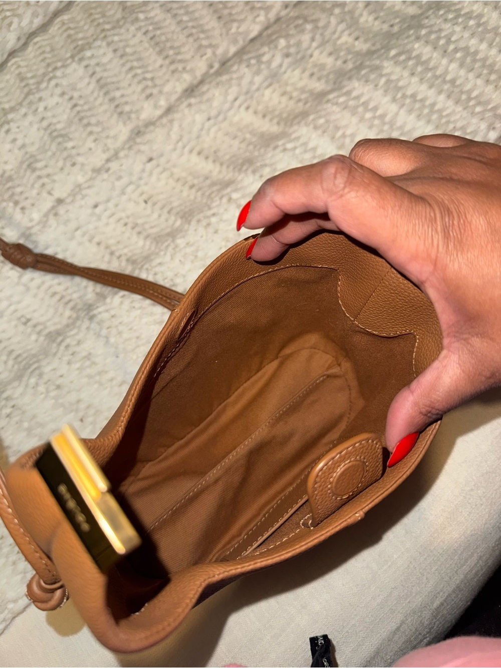 Polene Beri bag in Camel - Picture 8 of 11